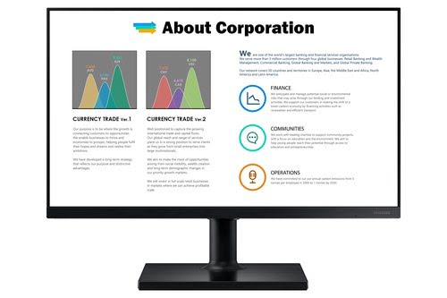 Samsung 27 LF27T450FQRXEN - Ecran PC Samsung 