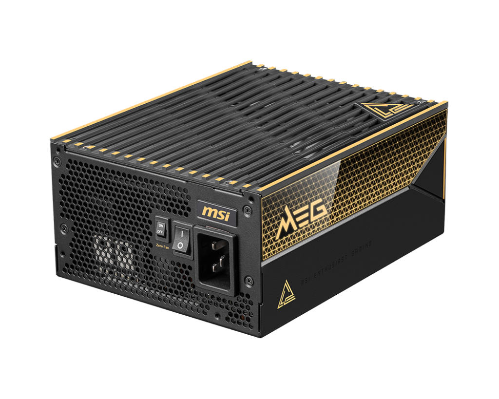 MSI 80+ Titanium (1600W) - Alimentation MSI - grosbill.com - 3
