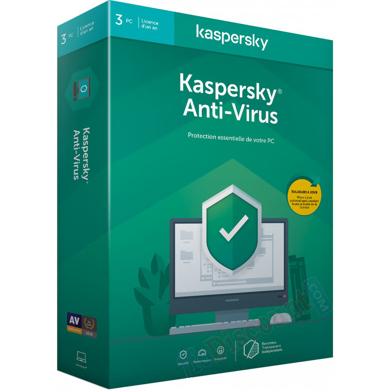 Antivirus Bitdefender 2020 + Clé USB 64 Go, Antivirus