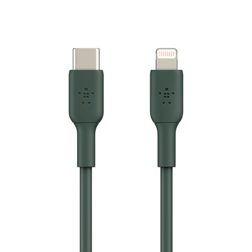 BELKIN LIGHTNING TO USB-C CABLE 2M BLACK - Achat / Vente sur grosbill.com - 1