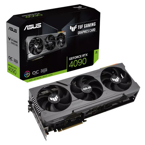 image produit Asus GeForce TUF RTX 4090 OC Gaming 24GB GDDR6X Grosbill