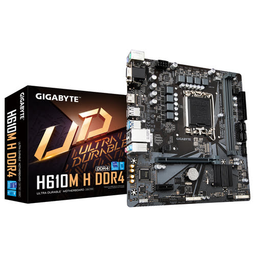 image produit Gigabyte H610M H DDR4-Seconde Vie-Bon Etat Grosbill