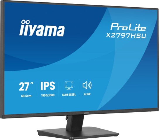 Iiyama 27 pouces  X2797HSU-B1 - Ecran PC Iiyama - grosbill.com - 2