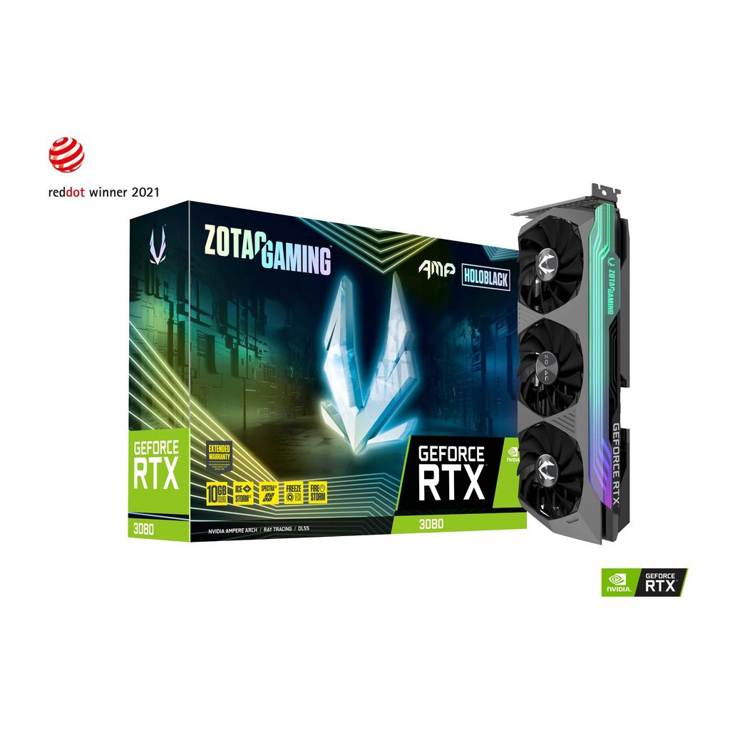 ZOTAC RTX 3080 AMP HOLO LHR  - Carte graphique ZOTAC - grosbill.com - 0