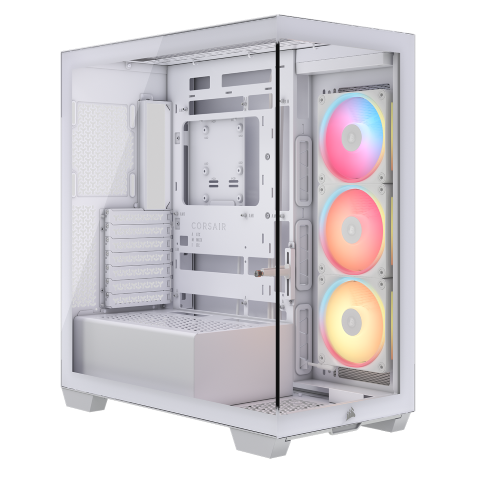 Corsair 3500X LX-R RGB ICUE LINK Blanc Blanc - Boîtier PC Corsair - 0