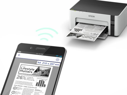 Imprimante Epson EcoTank ET-M1120 A4 WIFI/USB  - grosbill.com - 6