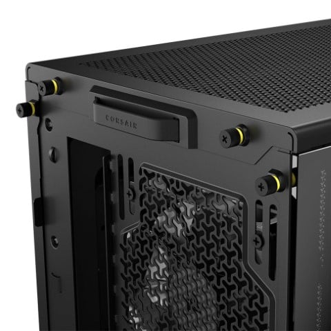 Corsair FRAME 4000D WOOD RS Noir Marron - Boîtier PC Corsair - 4