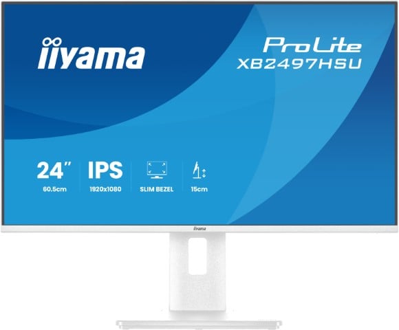Iiyama 24 pouces  XB2497HSU-W1 - Ecran PC Iiyama - grosbill.com - 1