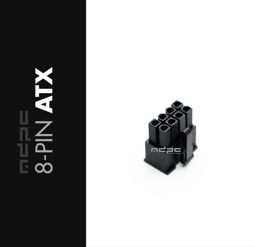 MDPC-X 8-pin Connector ATX / EPS (CO-8-ATX) - Achat / Vente Modding sur grosbill.com - 0