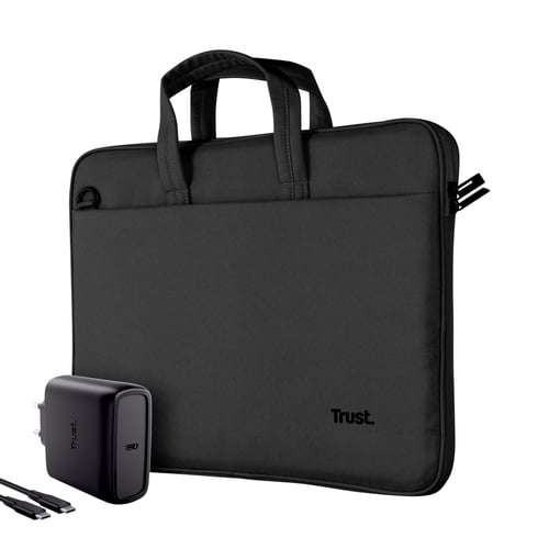 Sacoche Bologna 16" + Chargeur 65W - Noir Trust - Sac et sacoche - 0