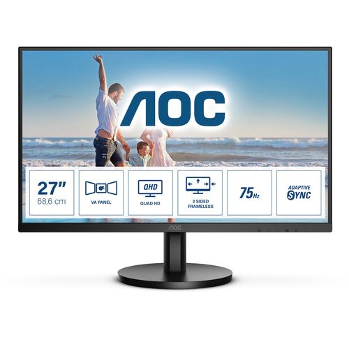 AOC Q27B3MA 27 QHD 2560x1440/VA/75Hz/4ms/HDMI/DP