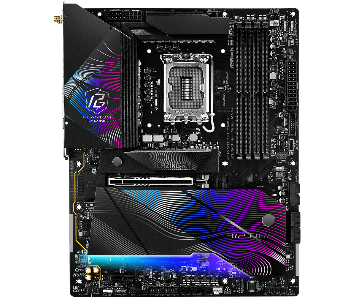 ASRock Z890 RIPTIDE WIFI ATX  - Carte mère ASRock - grosbill.com - 2