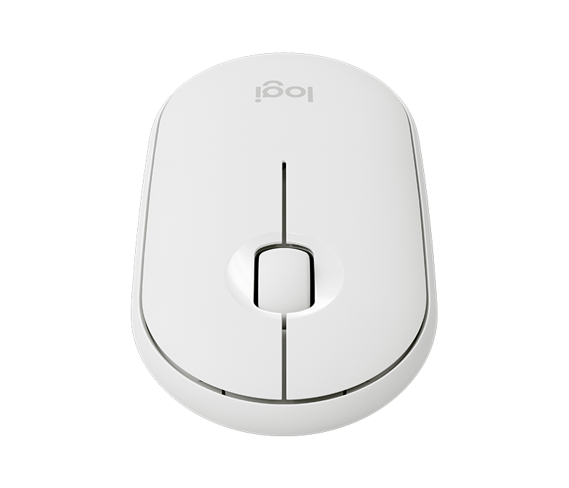Logitech M350 PEBBLE Blanc - Souris PC Logitech - grosbill.com - 1
