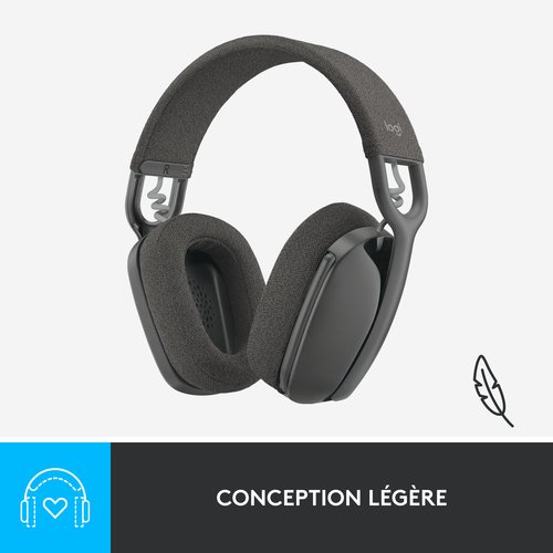 Logitech Zone Vibe 100 Graphite Stereo Graphite - Micro-casque - 13