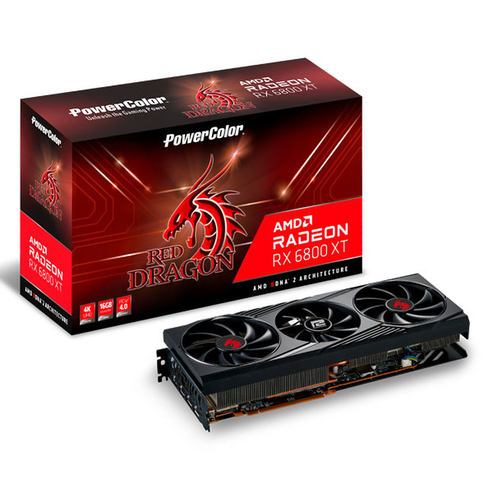 PowerColor RX 6800XT Red Dragon  - Carte graphique PowerColor - 0