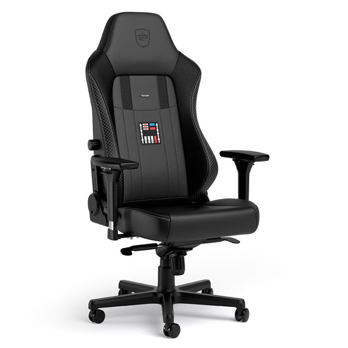 NobleChairs HERO Gaming Noir/Gris - Siège PC Gamer - grosbill.com - 0