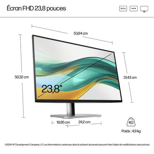 S5P 24.0 IPS LED 1920X1200 - Achat / Vente sur grosbill.com - 4