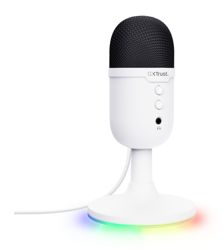 Trust YUNIX - Microphone - Blanc (25374) - Achat / Vente Accessoire Streaming / Vlogging  sur grosbill.com - 1