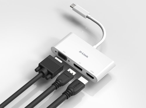 3-IN-1 USB-C TO HDMI/VGA - Achat / Vente sur grosbill.com - 2