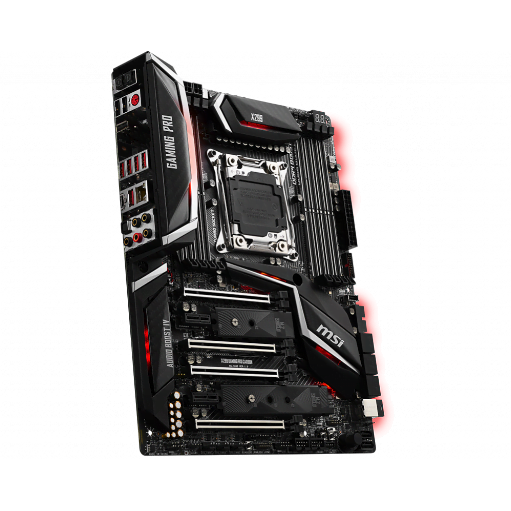 MSI X299 GAMING PRO CARBON ATX  - Carte mère MSI - grosbill.com - 2