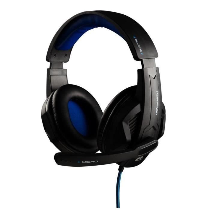 The G-LAB KORP 100 Stereo Bleu - Micro-casque - grosbill.com - 0