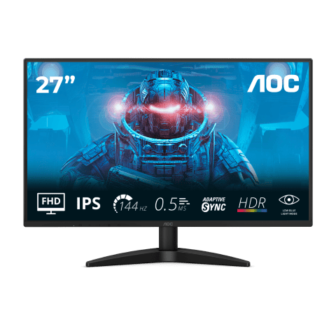Ecran PC AOC 27B36X - 27" FHD 144Hz IPS 0.5ms HDR Adaptive Sync Grosbill