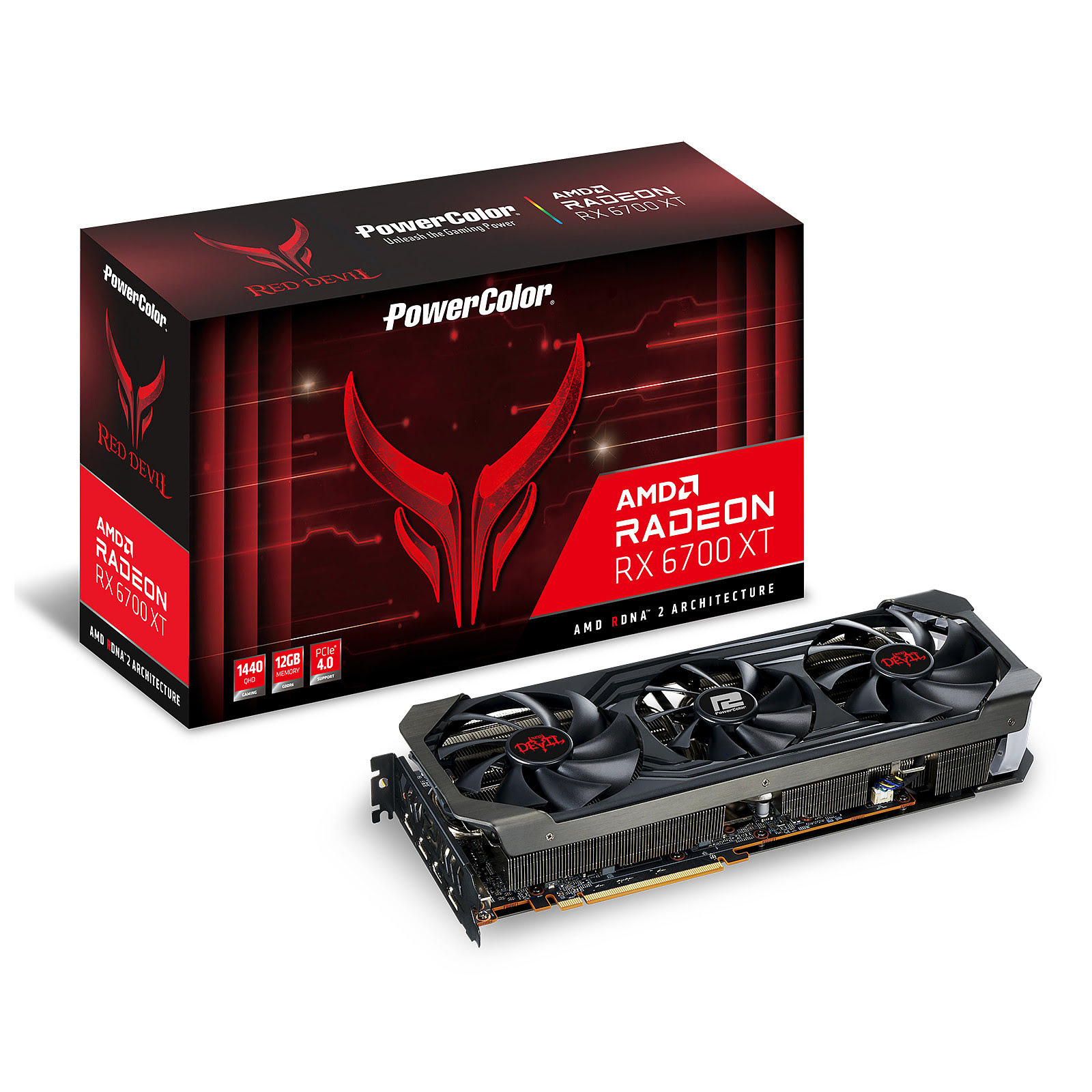 PowerColor RX 6700 XT Red Devil  - Carte graphique PowerColor - 0