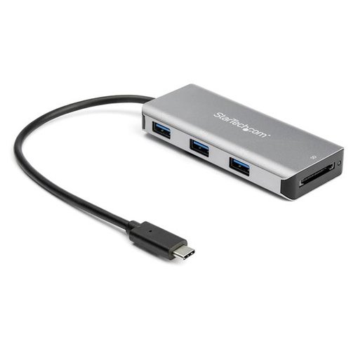 StarTech Hub USB-C a 3 porte e lettore schede SD