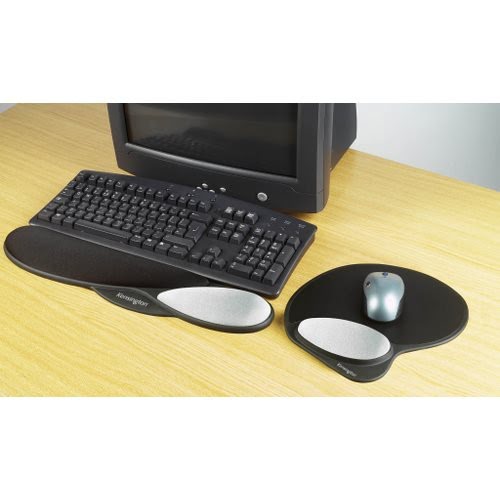 Memory Gel Mousepad/silver-black - Achat / Vente sur grosbill.com - 2