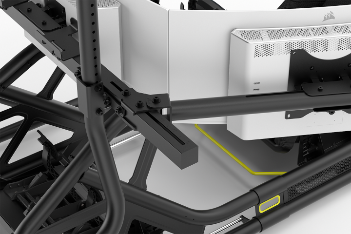Fanatec GT Cockpit Triple Monitor Expansion Kit - Noir (CRD-9060003-WW) - Achat / Vente Accessoires Simracing sur grosbill.com - 1