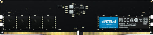 image produit Crucial 32Go (1x32Go) DDR5 4800MHz Grosbill