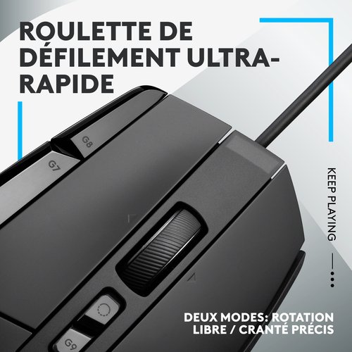 Logitech G502 X BLACK - Souris PC Logitech - grosbill.com - 9