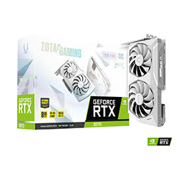 image produit ZOTAC GeForce RTX 3070 Twin Edge OC White LHR-Seconde Vie-Etat Satisfaisant Grosbill