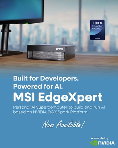 MSI EdgeXpert-32SEU DGX Spark GB10/128Go/4To/DGX OS - Barebone et Mini-PC - 6