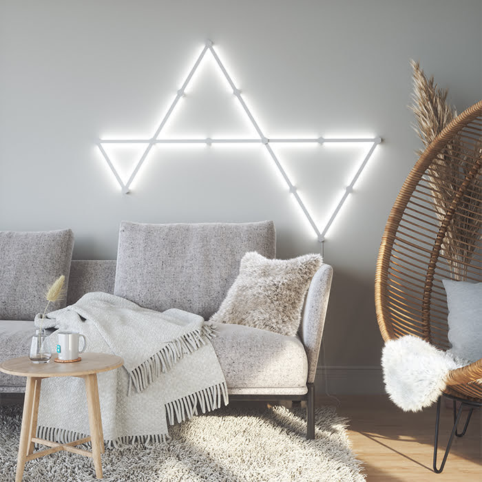 Nanoleaf Lines Starter Kit - 15 pièces (NL59-K-6002LW-15PK-EU) - Achat / Vente Objet connecté / Domotique sur grosbill.com - 2