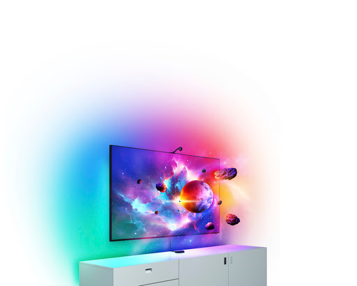 Nanoleaf Kit 4D TV Screen Mirror + Bande Led - Jusqu'à 65" (NF082K02-40LS) - Achat / Vente Objet connecté / Domotique sur grosbill.com - 3