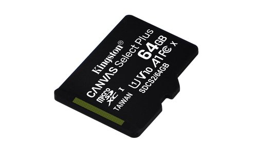 64GB micSDXC 100R A1 C10 ADP - Achat / Vente sur grosbill.com - 1