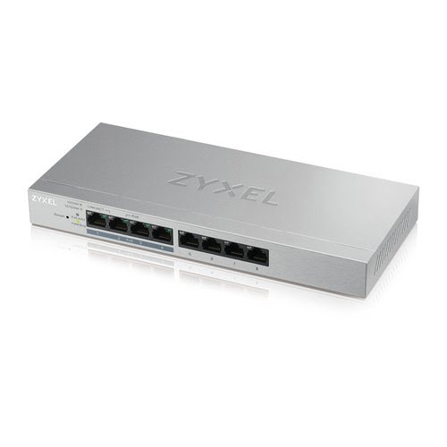 Zyxel 4 ports *GBPS RJ45 PoE