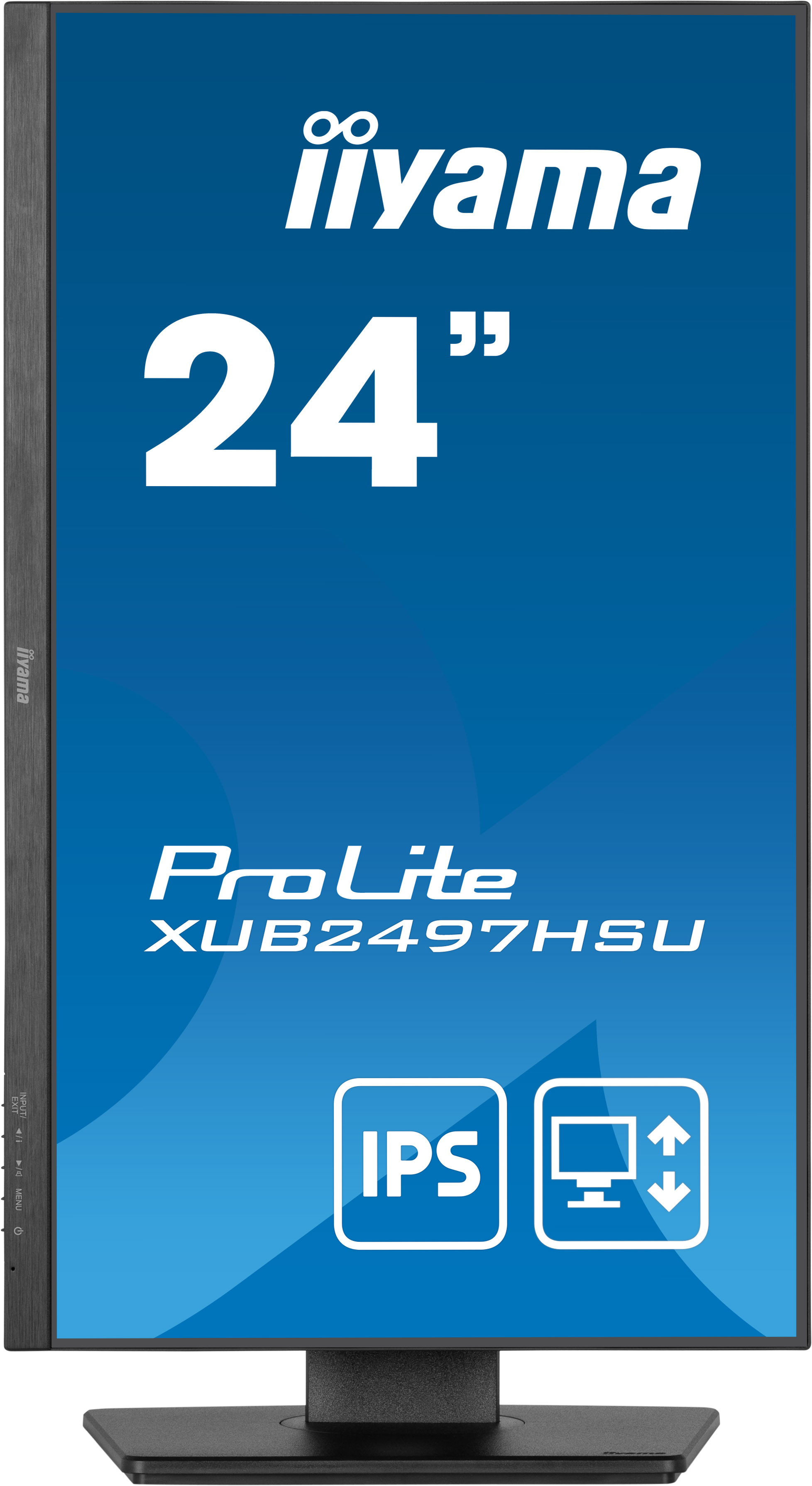 Iiyama 24 pouces  XUB2497HSU-B2 - Ecran PC Iiyama - grosbill.com - 1