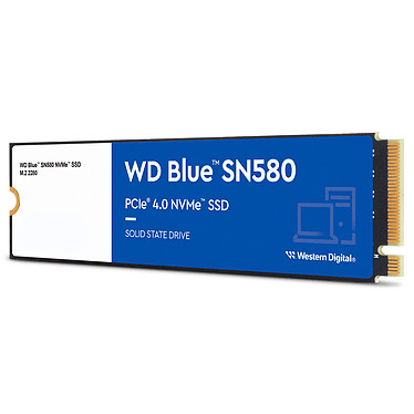 image produit WD Blue SN580 1To M.2 NVMe Gen4 Grosbill