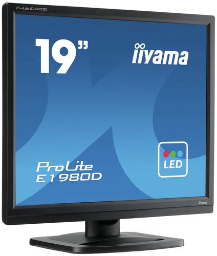 Iiyama 19"  E1980D-B1 - Ecran PC Iiyama - grosbill.com - 1