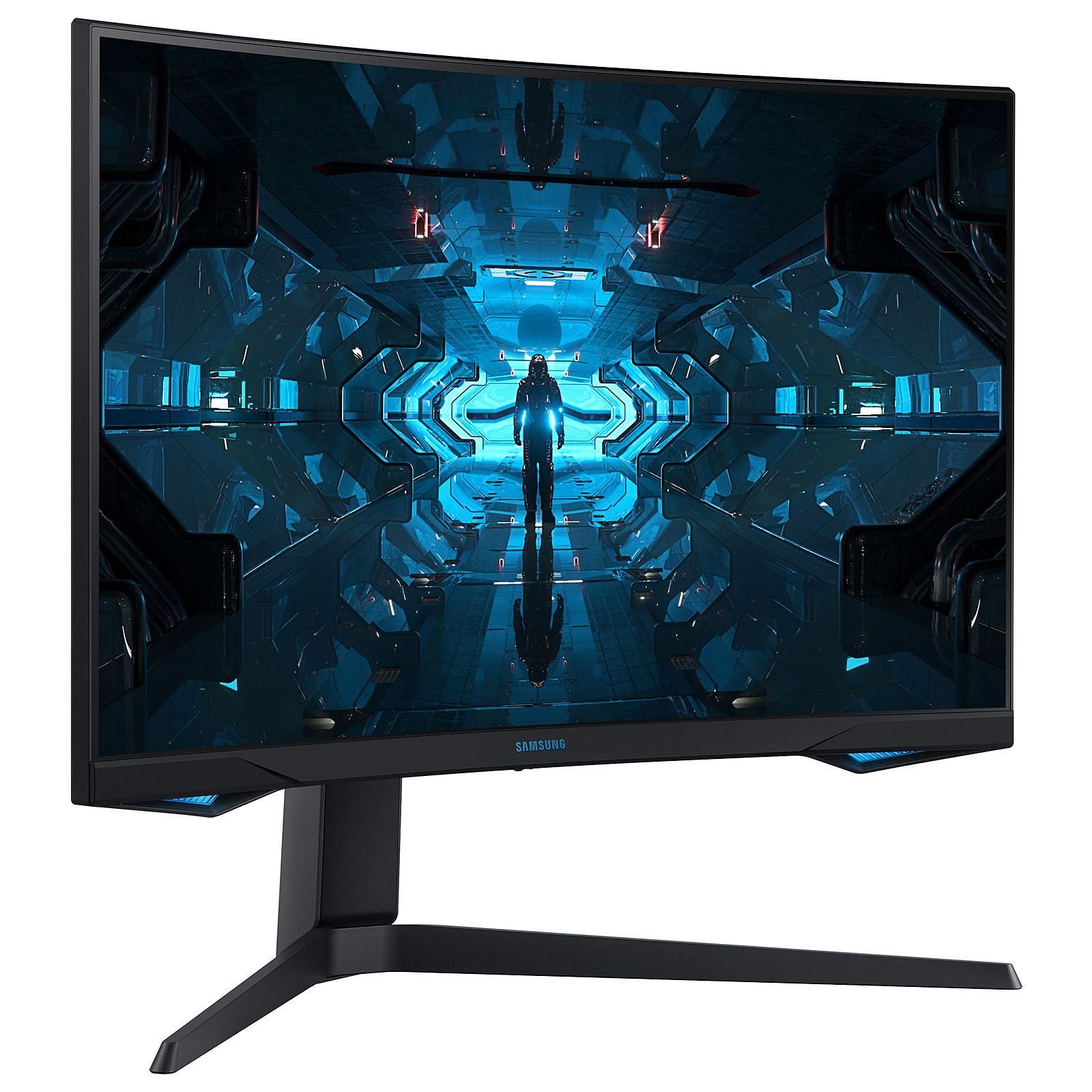Samsung 32 pouces  LC32G75TQSUXEN - Ecran PC Samsung - grosbill.com - 4
