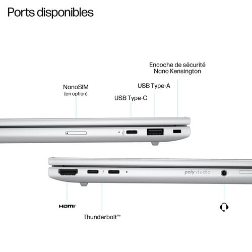 ELITEBOOK 8 G1 ULTRA U7-255U - Achat / Vente sur grosbill.com - 3