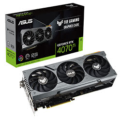 image produit Asus GeForce RTX 4070 Ti TUF 12G GAMING - DLSS 3 Grosbill