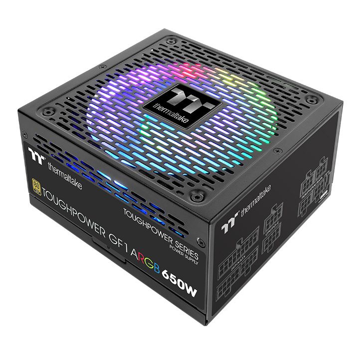 Thermaltake Toughpower GF1 650W Gold ARGB (650W 80+ Gold) - Alimentation - 0