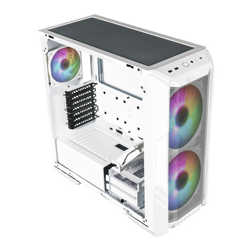 Cooler Master HAF 500 White H500-WGNN-S00 Blanc - Boîtier PC - 4