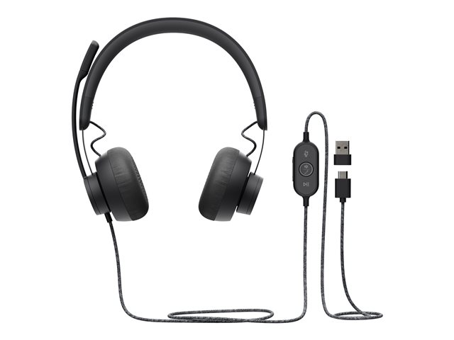 Logitech Zone Wired   - Micro-casque - grosbill.com - 3