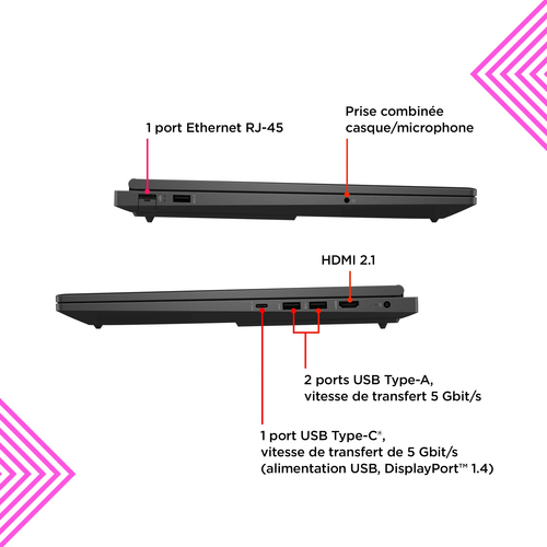 HP 81K09EA#ABF - PC portable HP - grosbill.com - 6