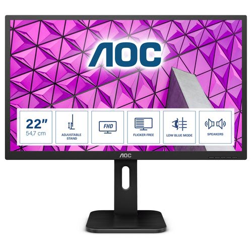 21.5" LED Monitor 1920 x 1080 HDMI/D - Achat / Vente sur grosbill.com - 0