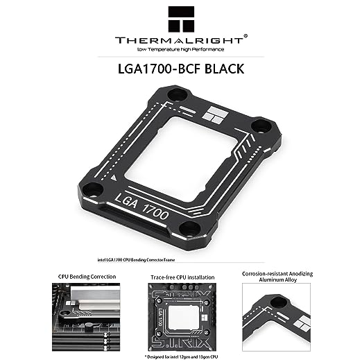 Boucle anti-flexion thermique - LGA 1700 - Thermalright B0B92PNYJ5 - 3